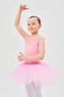 Ballet tutu "Lottie", wide straps with lace insert, pink 1