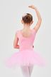 Ballet tutu "Lottie", wide straps with lace insert, pink 2