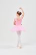 Ballet tutu "Lottie", wide straps with lace insert, pink 4
