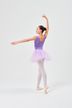 Ballet tutu "Lottie" with wide straps and lace insert, lavender 4