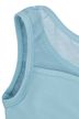 ballet leotard "Emilia", wide straps with mesh insert, light blue 5