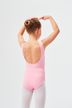 Sleeveless ballet leotard "Linda" with a low back, pink 2