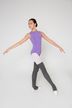 Ballet cuffs "Freya" 72 cm, anthracite 2