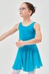 Slip-on ballet skirt "Eva", one layer of chiffon, petrol 1