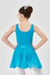 Slip-on ballet skirt "Eva", one layer of chiffon, petrol 2