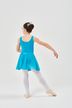 Slip-on ballet skirt "Eva", one layer of chiffon, petrol 4
