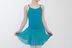 Ballet leotard "Maggie" with chiffon skirt, petrol 6