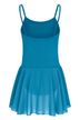 Ballet leotard "Maggie" with chiffon skirt, petrol 5