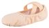 Hellrosa Ballettschuh mit elastischem Riemen