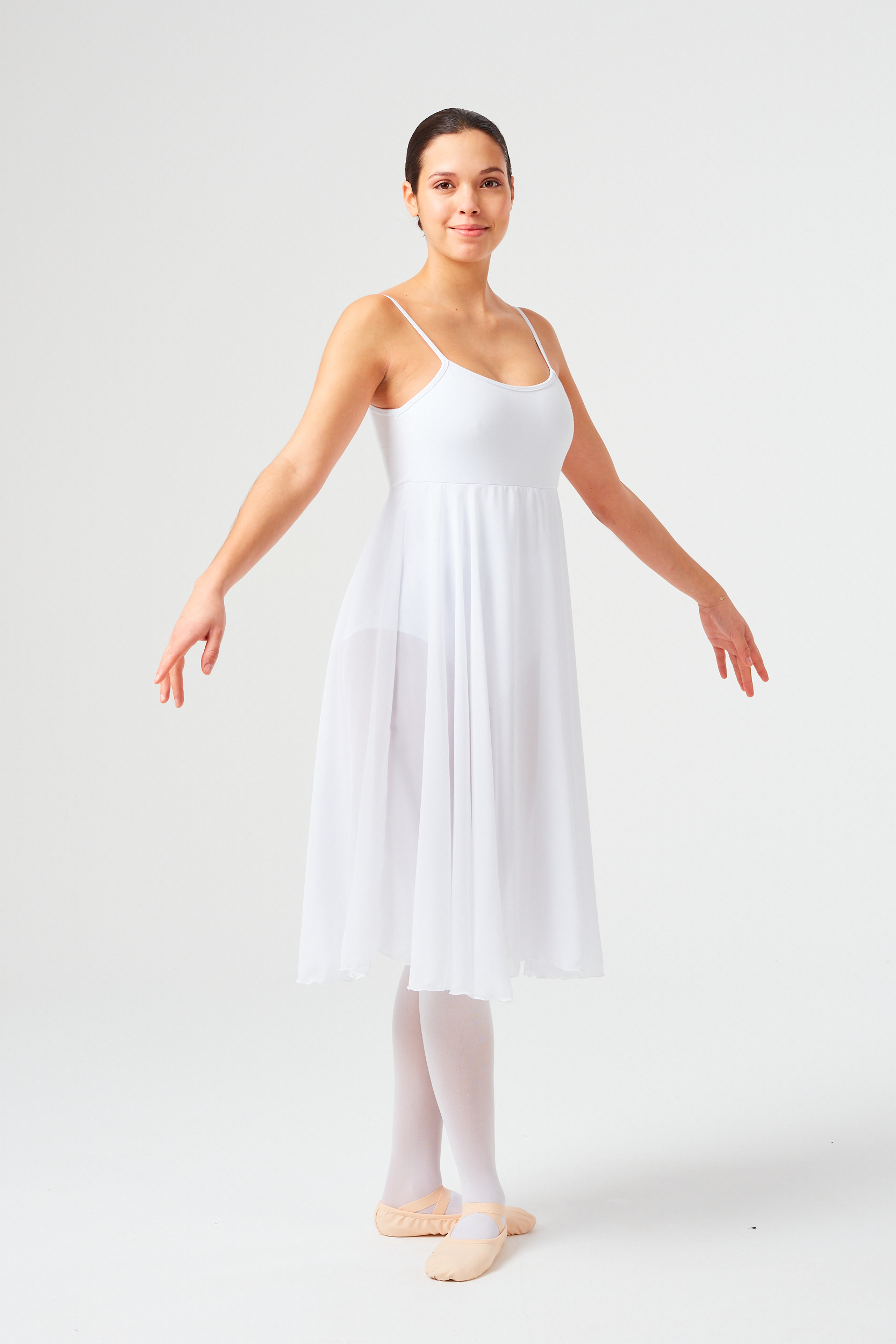 white contemporary dance dress Amazon.com: Women Flowy Lyrical Ivory Small Chloe White with Mesh Skirt