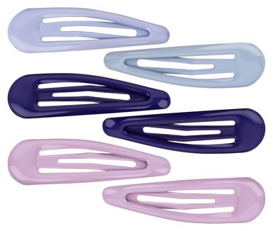 Haarspangen Klick-Klack - 6er Set