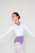 Ballet wrap jacket "Mandy", white 1