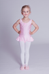 ballet leotard "Paula" with skirt, light pink 3