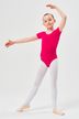Short-sleeved ballet leotard "Sally", hot pink 3
