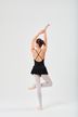 Ballet leotard "Sophie" with skirt, black 4