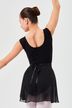 Ballet wrap skirt "Emma", black 2
