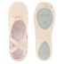 Ballet shoes "Charlie" made of linen, split leather sole, sand 2