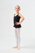 Ballet leotard "Paula" with skirt, black 3
