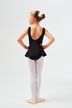 Ballet leotard "Paula" with skirt, black 4