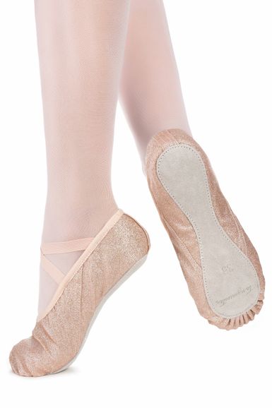 Glitzer Ballettschläppchen 