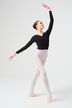 Ballet wrap jacket "Mandy", black 4