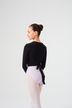 Ballet wrap cardigan "Mandy", black 2