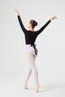 Ballet wrap cardigan "Mandy", black 4