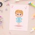 Ballerina postcard: 6th Position 1