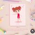 Ballerina postcard: Tendu 3