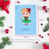 Postkarte Ballerina Weihnachten: Pas de Chat 3
