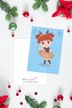 Cartolina ballerina: Tendu (Natale) 2