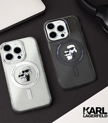Zwei Karl-Lagerfeld-Hüllen für das iPhone