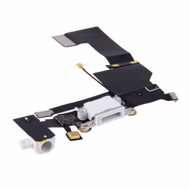 Apple iPhone SE Flexkabel Dock Connector Ladebuchse Weiss
