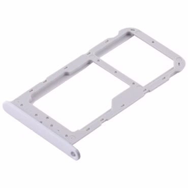 Für Huawei Honor 9 Lite Karten Halter Sim Tray Schlitten Holder Weiß Ersatz Neu