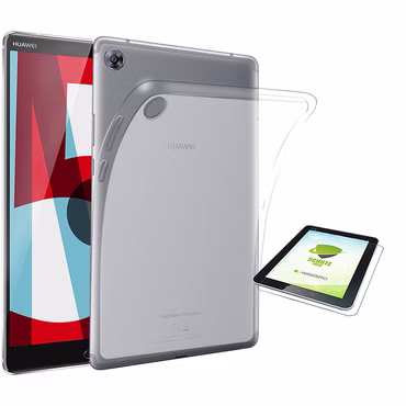 Für Huawei MediaPad M5 10.8 und 10.8 Pro Transparent Hülle Tasche Cover Case + HD LCD Folie
