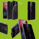 Silikoncase Transparent Ultradünn Hülle für Nokia 4.2 5,7 Zoll Tasche Cover Neu