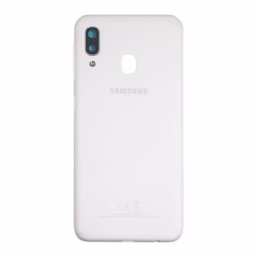 Samsung GH82-20125B Akkudeckel Deckel für Galaxy A20E A202F + Klebepad Weiß Neu