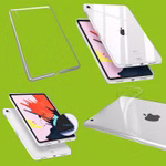Für Apple iPad 10.2 Zoll 2019 / 2020 / 2021 7. / 8. / 9. Generation Transparent Tasche Hülle Case TPU Silikon dünn