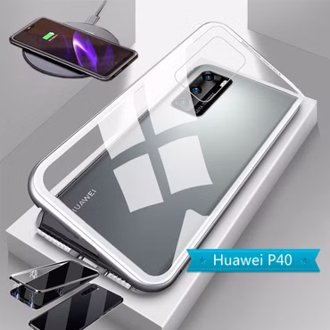 Magnet / Glas Case Bumper für viele Smartphone Modelle Tasche Case Hülle Cover New Style
