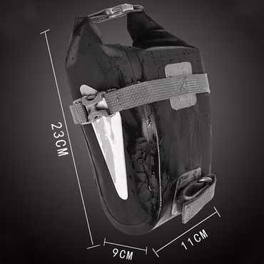 Outdoor Multifunktion Handy Schwarz Black Fahrrad Tasche PVC Bag Tool Zubehör