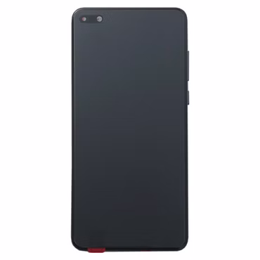 Huawei Display LCD Einheit + Rahmen für P40 Service Pack 02353MFA Schwarz / Black Neu
