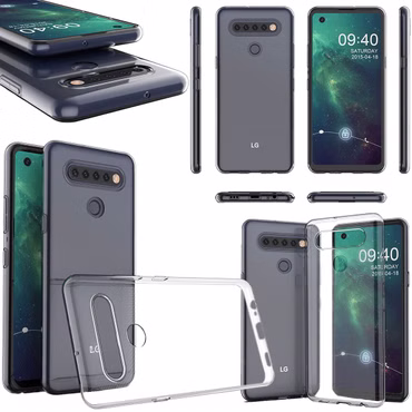Für LG K41S Silikoncase TPU Schutz Transparent Tasche Hülle Cover Etui Zubehör Neu