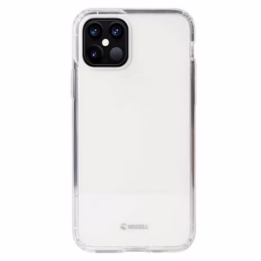 KRUSELL Silikon Schutzhülle für Apple iPhone 12 / 12 Pro Transparent Clear Hülle Case Cover Etui NEU