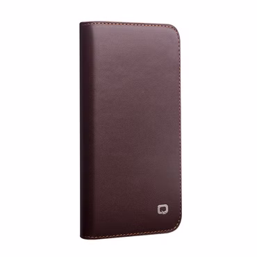 Bookcover Tasche für Apple iPhone 12 Pro Braun Kunstleder Flip Case Hülle Cover Etui