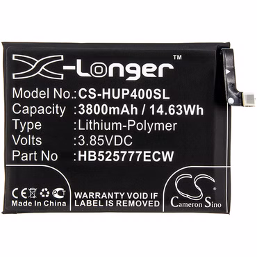X-Longer Ersatzakku Batterie für Huawei P40 ersetzt HB525777ECW Battery Accu