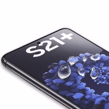 Für Samsung Galaxy S21 Plus G996B 2x 4D Premium 0,3 mm H9 Hart Glas Schwarz Folie Schutz Hülle Neu