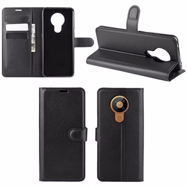 Für Nokia 3.4 Handy Tasche Wallet Premium Schwarz Schutz Hülle Case Cover Etuis Neu Zubehör