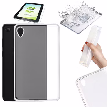 Für Lenovo Tab M8 8.0 2020 TB-8705F Transparent Hülle Tablet Tasche Cover + H9 Hart Glas