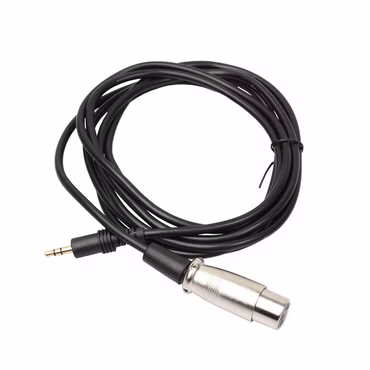 Mikrofon Audio Cord Kabel 3m 3.5mm Recording Aufnahme Podcast Zubehör