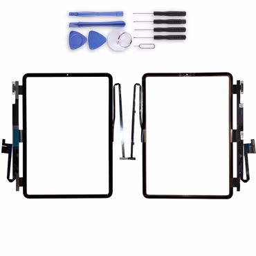 Für Apple iPad Pro 11.0 2020 Front Screen Glas Display für LCD Schwarz